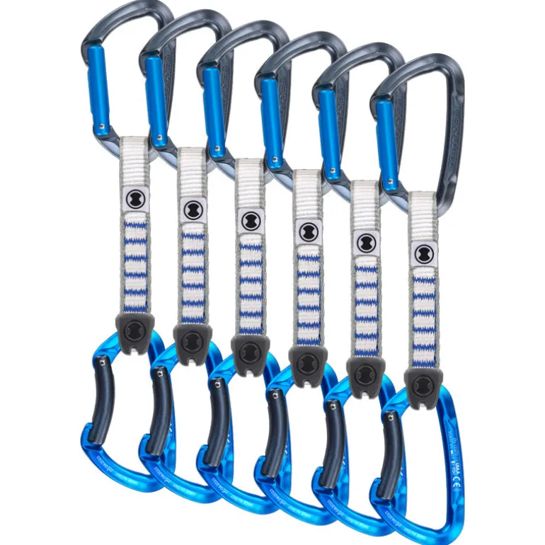 Set 6 Rinvii 12 cm lime nylon