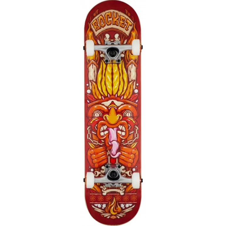 Skateboard Chief Pile-up Green 7.75 IN