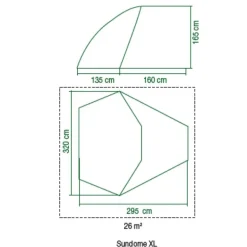 Tenda Sundome XL