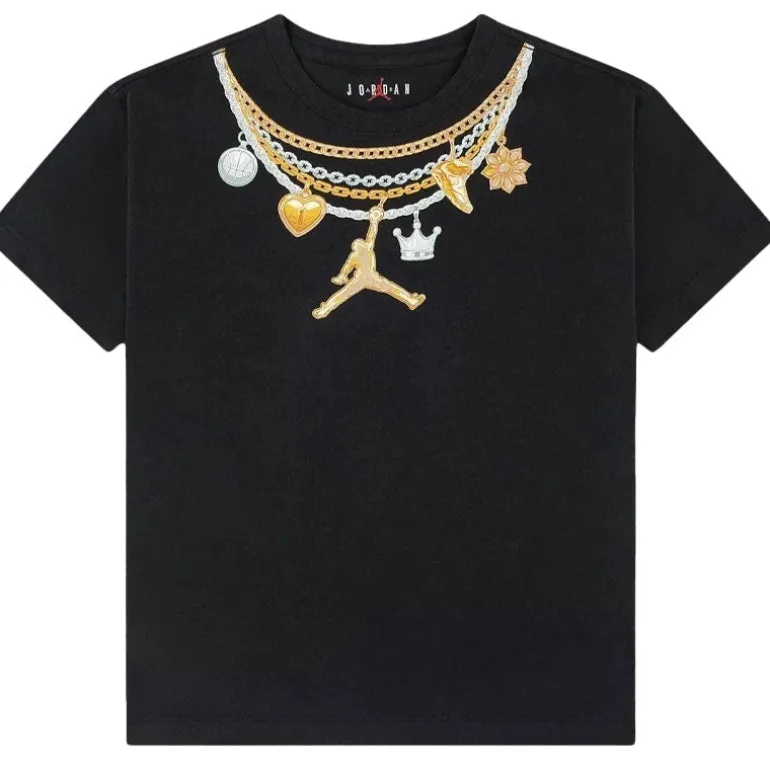 T-Shirt bambina Jordan Necklace