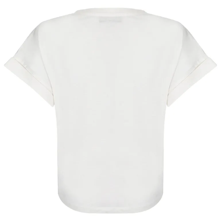 T-Shirt donna bottoni