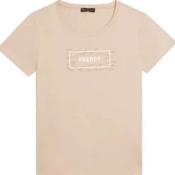 T-Shirt donna Grafica ondulata