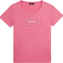 T-Shirt donna Grafica ondulata