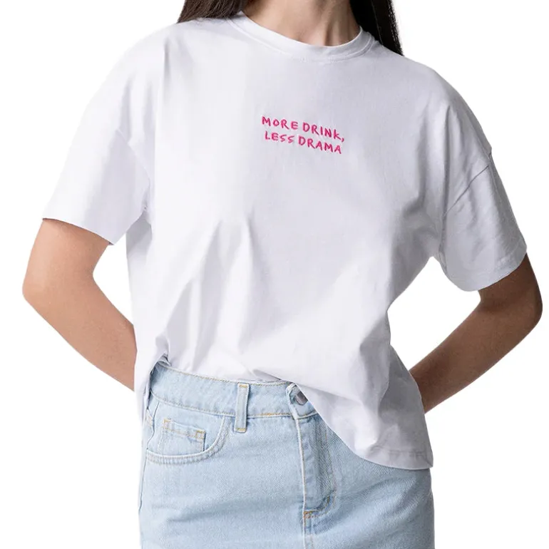 T-shirt donna More Drink Less Drama