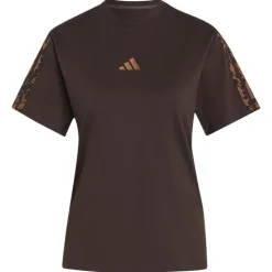 T-shirt donna Seasonal Essentials Animal Print 3-Stripes