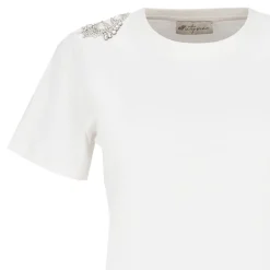 T-Shirt donna strass