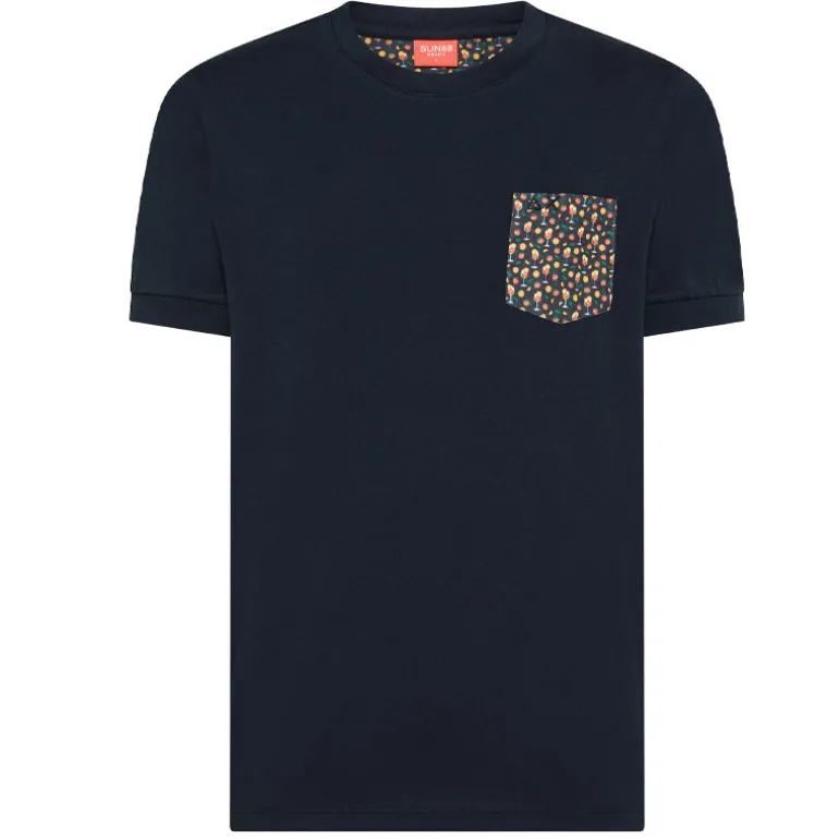 T-Shirt uomo jersey taschino