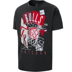 T-Shirt uomo NBA Chicago Bulls Courtside
