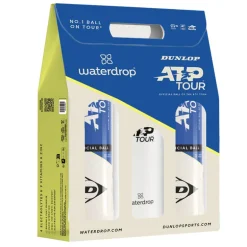 Tubo 2x4 palline ATP Tour + borraccia Waterdrop
